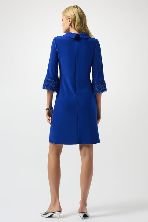 Joseph Ribkoff Kleid in A-Linie aus feinem Jersey und neuartigem Stoff